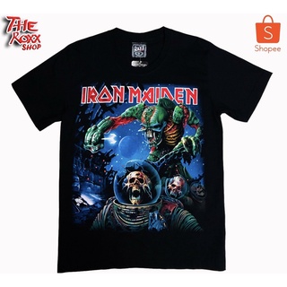 เสื้อยืดคอกลมเสื้อวง Iron Maiden MS -30 เสื้อวงดนตรี เสื้อวงร็อค เสื้อนักร้องS-3XL