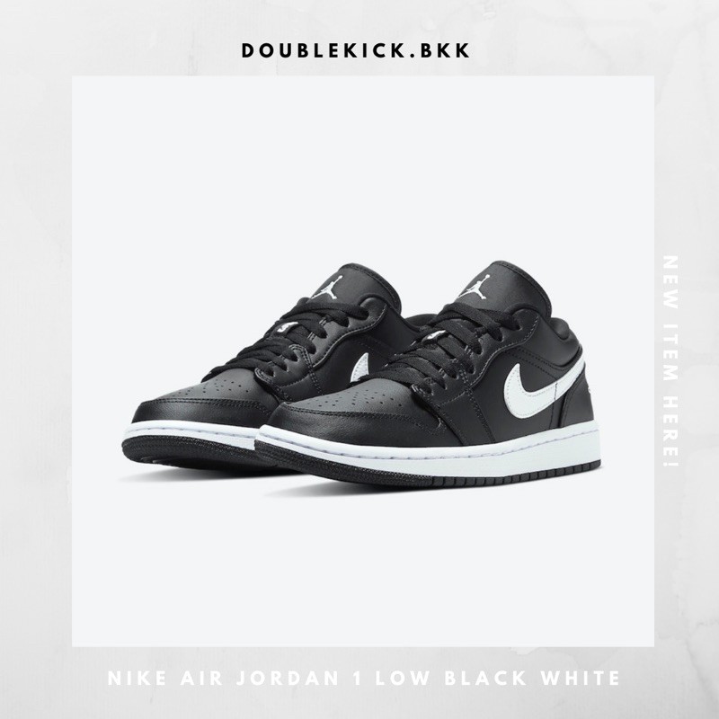 Nike Air Jordan 1 Low Black White Ao ส วนลดอ กต อไป 7 000