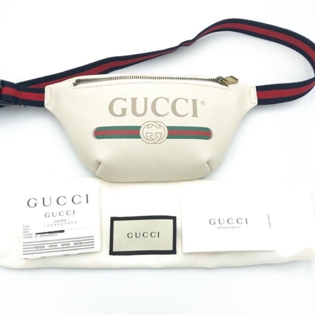 Gucci Belt Bag Print Leather