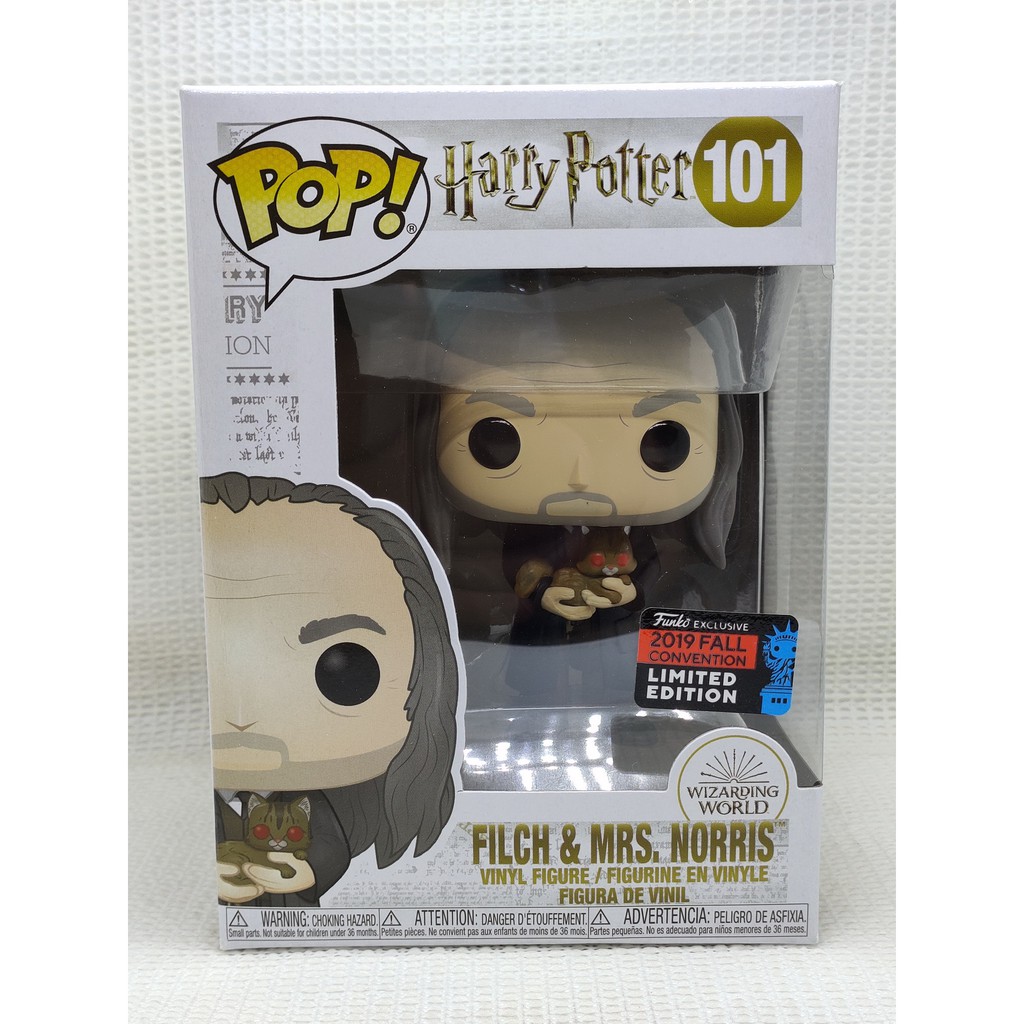 filch and mrs norris funko pop