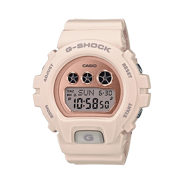 นาฬิกา Casio G-Shock มินิ S-Series GMD-S6900MC series รุ่น GMD-S6900MC-4 (สีชมพูพิ้งค์โกลด์) ของแท้ รับประกัน1ปี