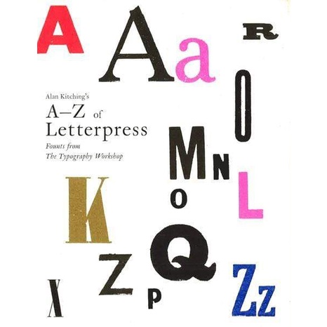 BBW หนังสือ Alan Kitching's A-Z Of Letterpress ISBN: 9781780674810