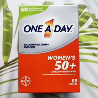 80% Sale!!! EXP:08/2023 วิตามินแร่ธาตุรวม ผู้หญิงวัย 50 ขึ้นไป Womens 50+ Healthy Advantage 65 Tablets ( One A Day®)