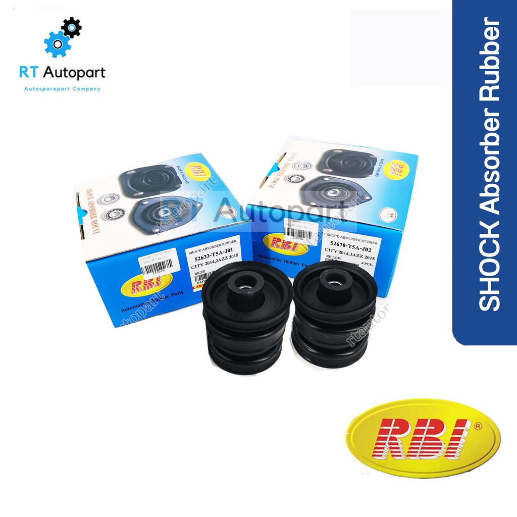 RBI ยางรองโช้คหลัง Honda City Jazz ปี14-18 ตัวล่าง / ยางรองโช๊คหลัง City Jazz / 52633-T5A-J01 / 5267