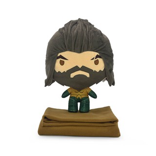 DC Comics ลิขสิทธิ์แท้ หมอนผ้าห่ม Aquaman : chibi