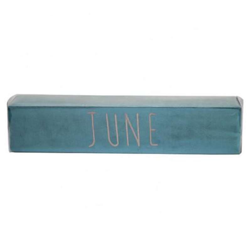 ผ้าขนหนูแบบนาโน ปักลาย JUNE ขนาด 27x54 นิ้ว