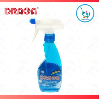 น้ำยาเช็ดกระจก แบบสเปรย์ DRAGA 500 มล.