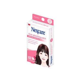 3M Nexcare Acne absorbing patch 12 dot Easy Pick เน็กซ์แคร์ แผ่นซับสิวจากเกาหลี 12 ชิ้น