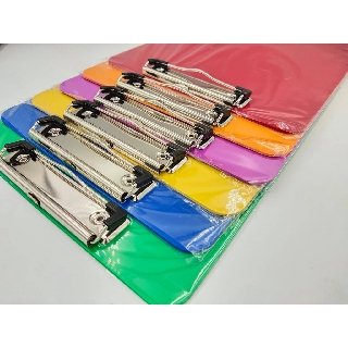 HAWK clip board คลิปบอร์ดสีพื้น ขนาดA4 (23*31 ซม.)