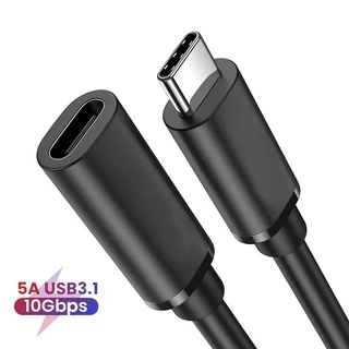 Type-c Extension Cable Usb3.1gen2 USB C ชายหญิง 100W Fast Charging 20Gbps ข้อมูล 4K 60HZ สายสําหรับแล็ปท็อป Docking Station โทรศัพท์มือถือแท็บเล็ต Monitor
