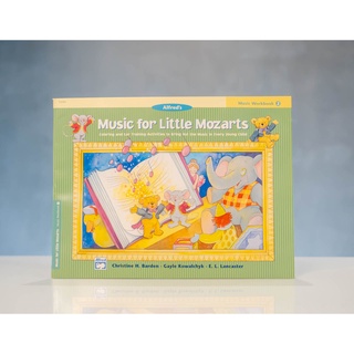 หนังสือเรียนเปียโน Music for Little Mozart Workbook 2