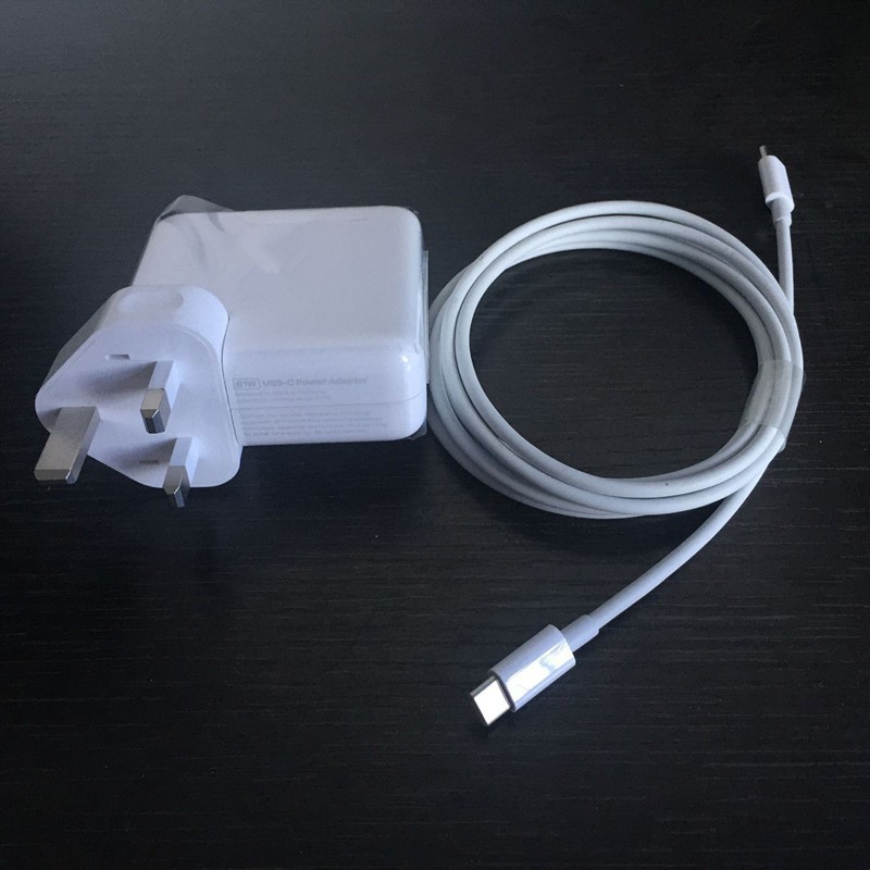 เครื่องชาร์จอะแดปเตอร์แปลงไฟ USB-C 3.1 Type C 61W สําหรับ Mac book Pro 13"
