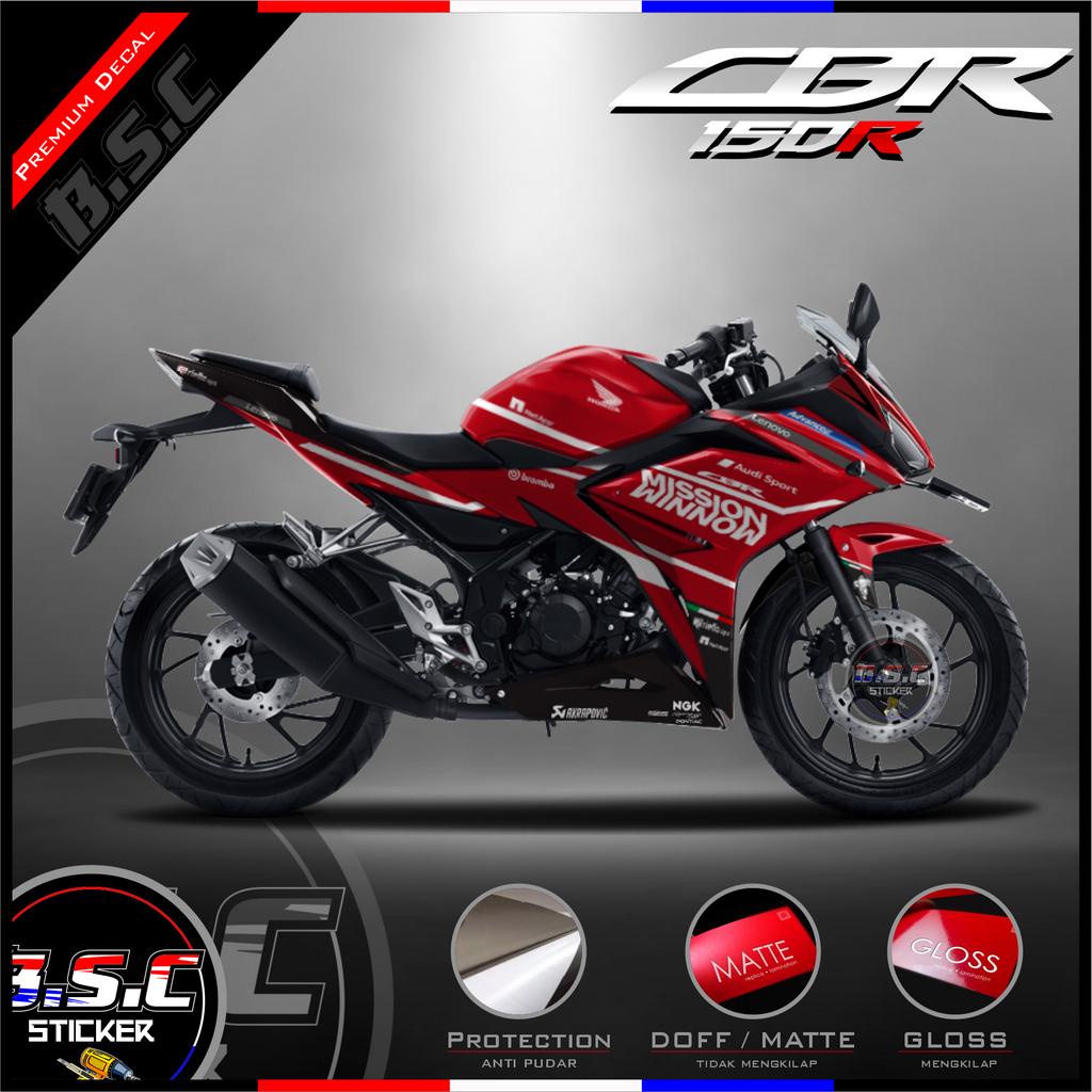 สติ๊กเกอร์รูปลอก FULL BODY CBR 150R LED Motif Mission Winnow (CUSTOMIZED)