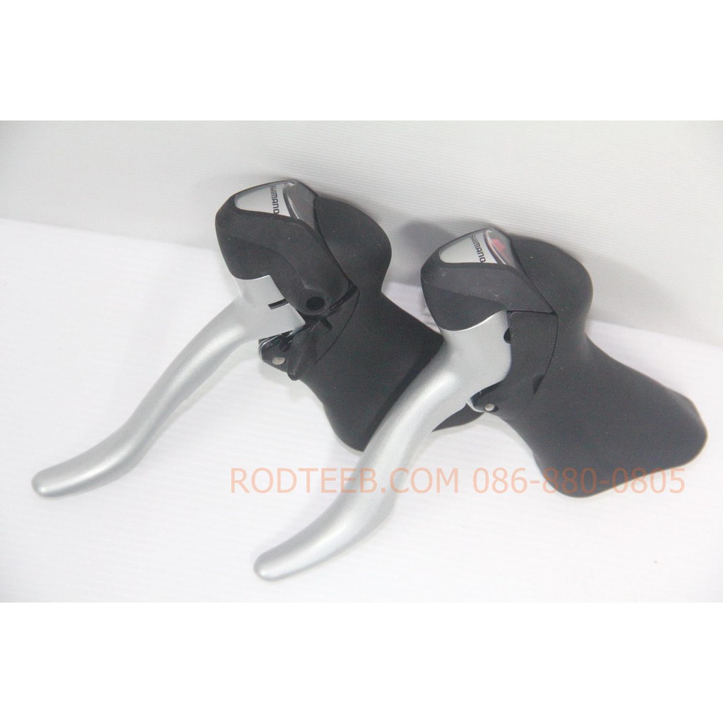 มือตบเสือหมอบ Microshift 2x8 สปีด พร้อมสาย - arkom1928 - ThaiPick
