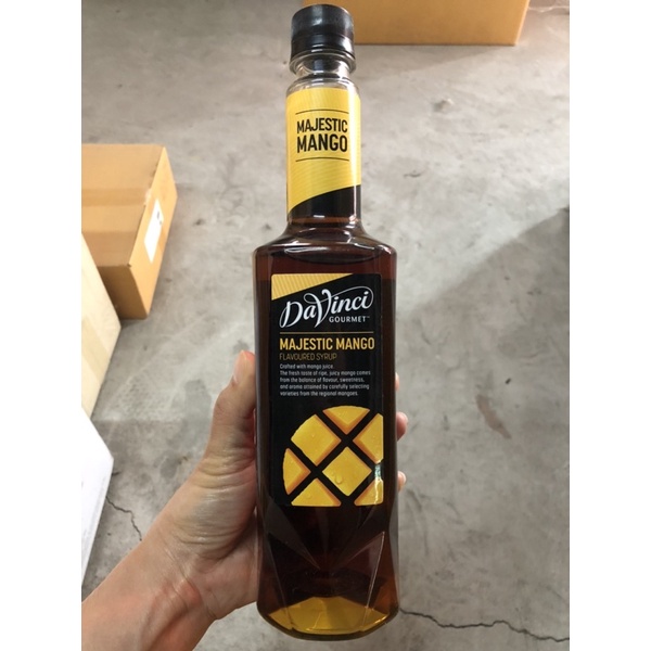 Davinci ดาวินชี่ มาเจสติก แมงโก้ เฟลเวอร์ ไซรัป(น้ำเชื่อมรสมะม่วง)