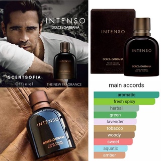 Dolce &amp; Gabbana Intenso Pour Homme 125ml.กล่องซีล