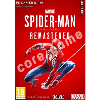 Spider Man Remastered แผ่นและแฟลชไดร์ฟ  เกมส์ คอมพิวเตอร์  Pc และ โน๊ตบุ๊ค