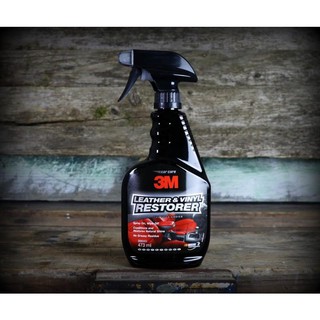 #3M #39040 Leather &amp; Vinyl Restorer USA ผลิตภัณฑ์เคลือบเงาเบาะหนังและไวนิล