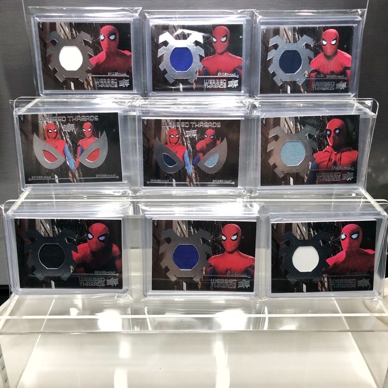 การ์ดผ้า Upper deck Spider-man Homecoming