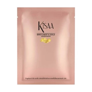 KISAA Bird's Nest & Gold Premium Mask มาส์กแผ่น 35g