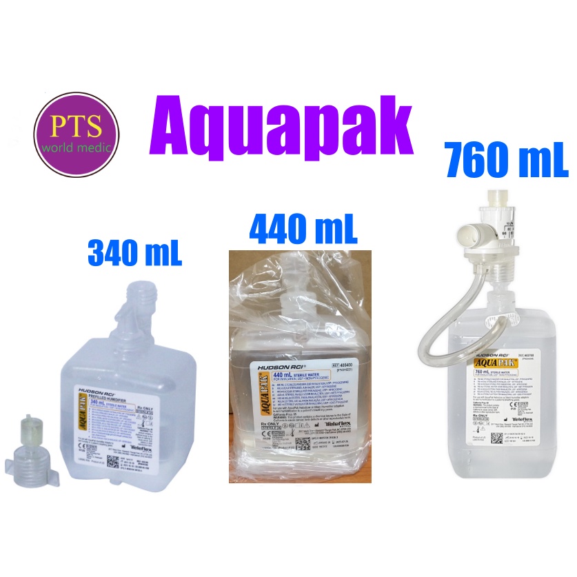 Aquapak Sterile Water ขวดน้ำสเตอไรด์ให้ความชื้น