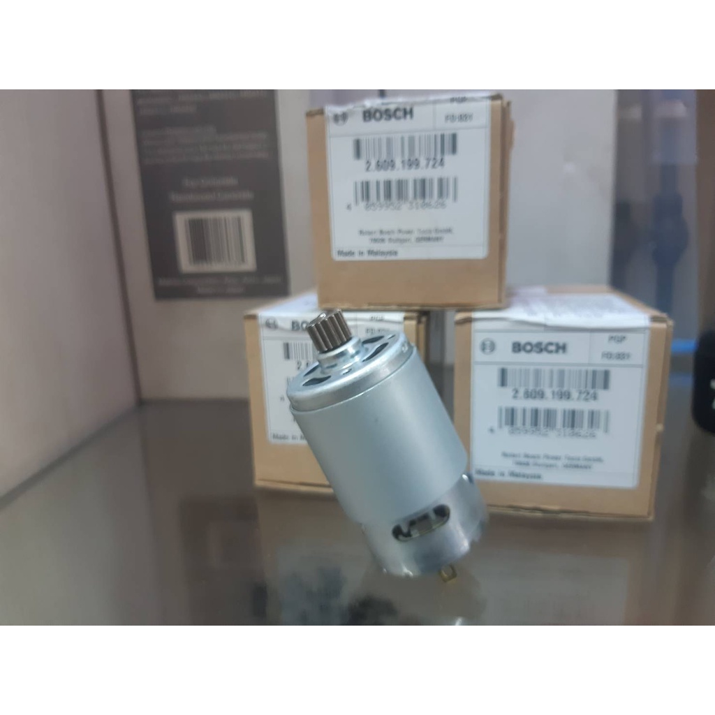Bosch อะไหล่มอเตอร์สว่านไร้สาย รุ่น GSR1080-2-Li ,GSR108-Li, TSR1200-2- Li ของแท้