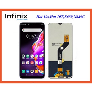 จอ LCD.infinix Hot 10s,Hot 10T,X689,X689C+ทัชสกรีน(Or)