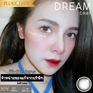 ตาโต แบ๊วสุดๆ ✨ Dream /Dreamma (ตาโต) ✨ รายเดือน ผลิตที่เกาหลี บางใส่สบาย Roze winkwow ดำ