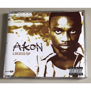 ซีดีซิงเกิ้ล ลิขสิทธิ์ มือ 2 สภาพดี...199 บาท “Akon” ซิงเกิ้ล “Locked Up" แผ่นหายาก