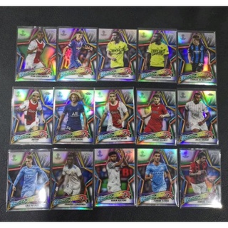 ขาย การ์ด Topps Chrome UCL Uefa 2021-22 Future Star Harvey Elliott Cole Palmer Pedri Bellingham Antony การ์ดฟุตบอล