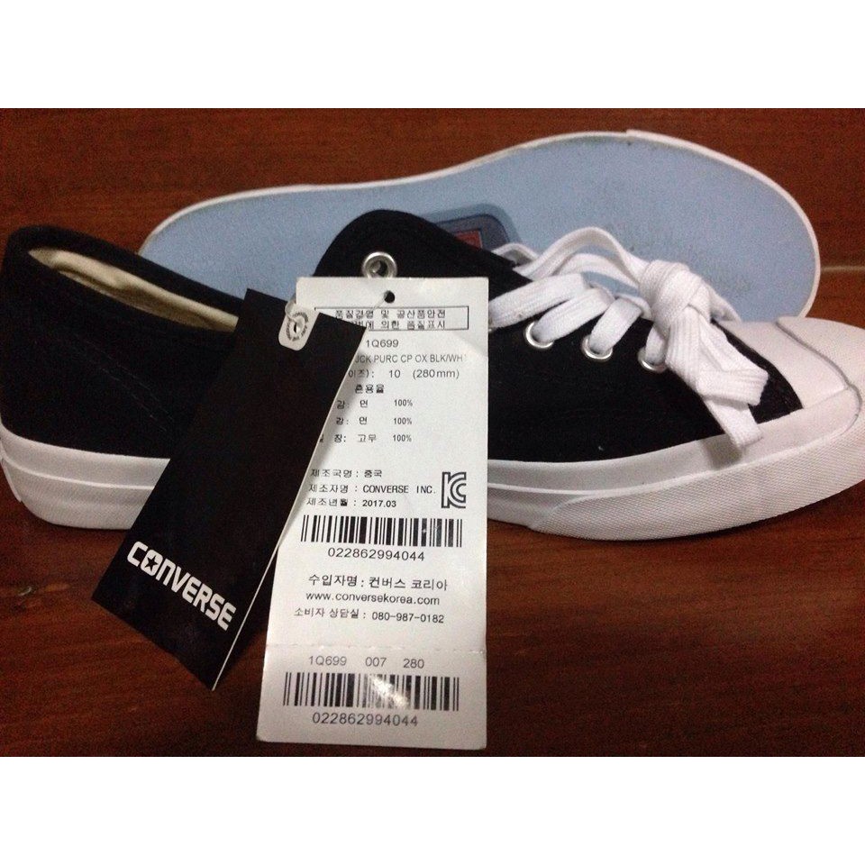 Converse jack purcell made in china แท้ 100% Shop korean | Shopee Thailand