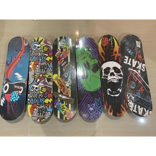 สเก็ตบอร์ด Skateboard คละลาย (!!ร้านเลือกลายให้!!) (ออเดอร์ละไม่เกิน6ชิ้น)/C012