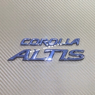 โลโก้ corolla+altis ราคาต่อชุด 2 ชิ้น