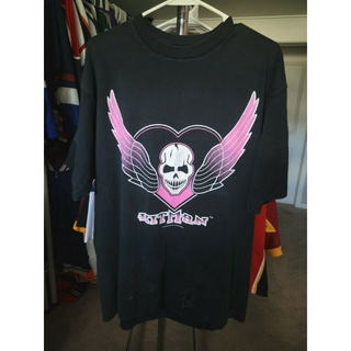 แขนสั้นcrew neckเสื้อยืดคอกลม แขนสั้น พิมพ์ลาย Tg Bret The Hitman Hart Wwf 1997 Raw Attitude Era Titan ทรงหลวม สําหรับผู