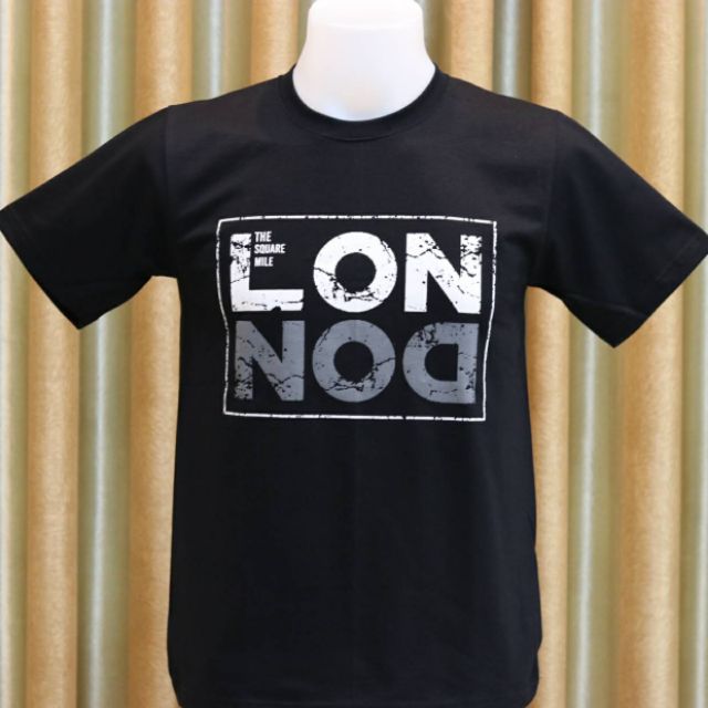 เสื้อยืดสกรีนลาย ลอนดอน