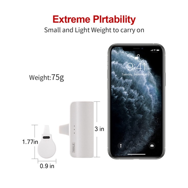 iWALK Link ME 3350L Plus แบตสำรองไร้สาย รุ่น Upgrade สำหรับ iPhone13,12,11,X,Xs,8S,8 ของแท้ 100% รับประกัน1ปี #8