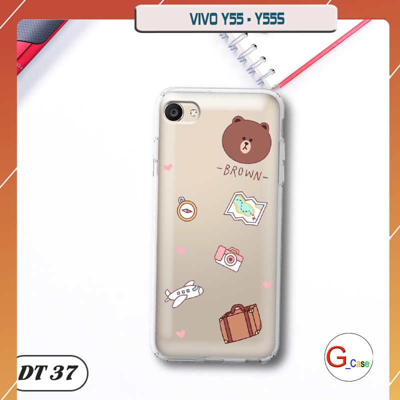 เคสโทรศัพท์ Vivo Y55/ Y55s - พลาสติกพิมพ์ลาย