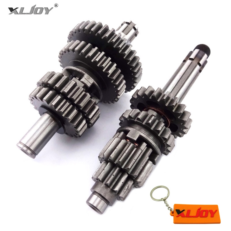 Transmission Gear Box Main Counter Shaft For Chinese YX140 YX150 YX160 YX 140 150 160cc Engine Pit D