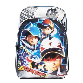 Boboiboy Fusion กระเป๋านักเรียนประถม สีดํา