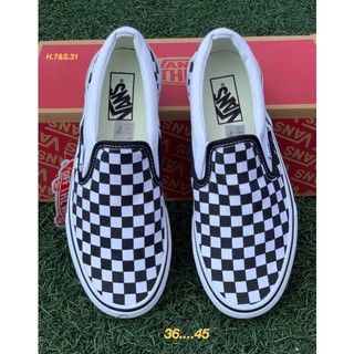 Vans Slip on checkerboard รุ่นสุดฮิต ใครไม่มีรับจัดเลย