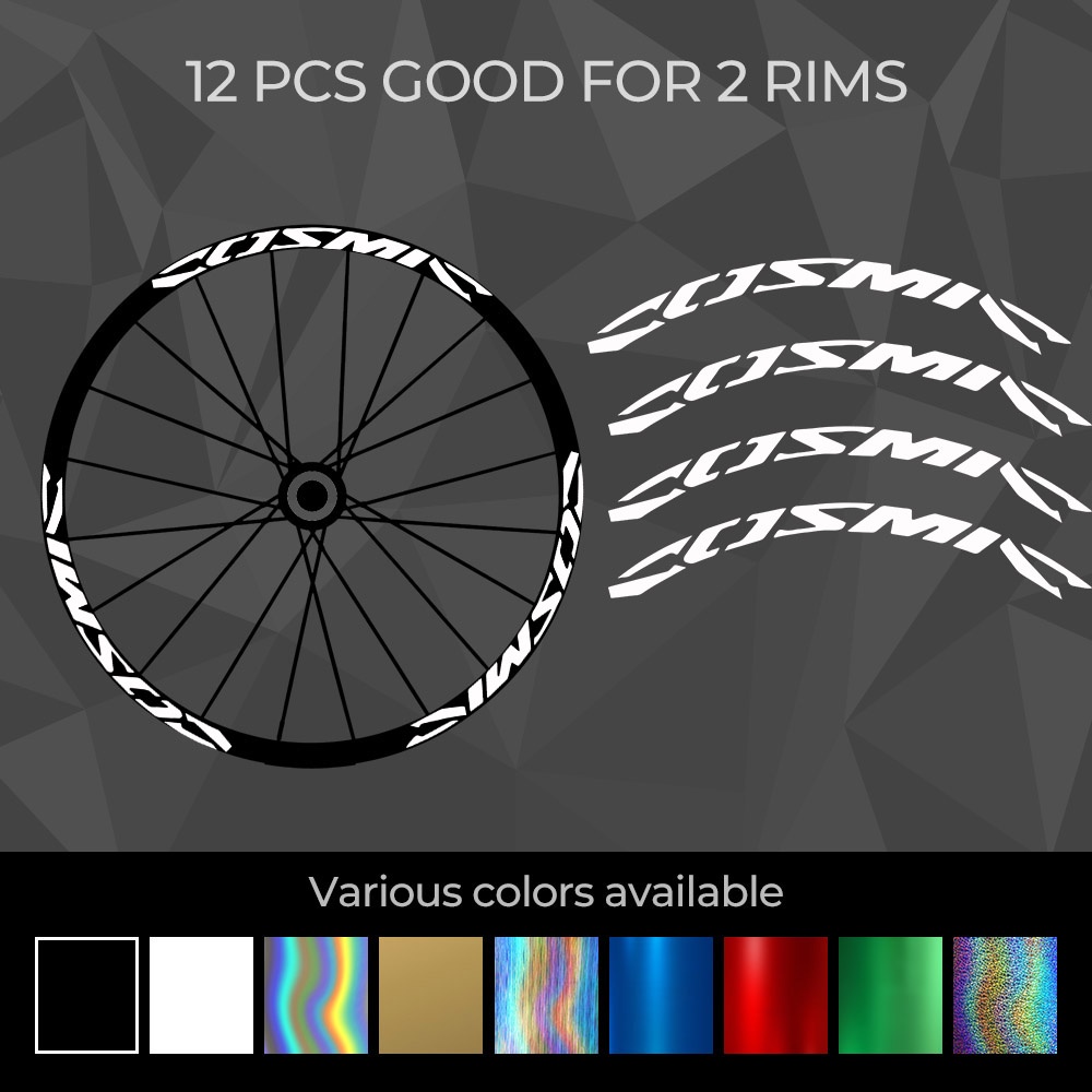 MAVIC ชุดสติ๊กเกอร์ป้องกันขอบล้อ ขนาด 26", 27.5", 29" สำหรับจักรยานเสือภูเขาและเสือหมอบ