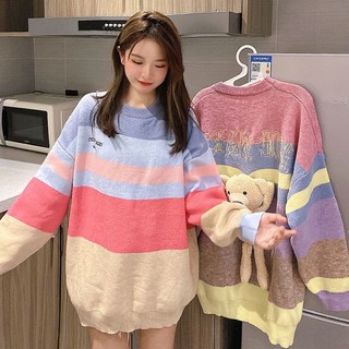 Ey_shop688​เสื้อไหมพรมแขนยาว พร้อมส่ง #Z811