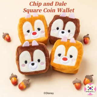 [Daiso Korea] Disney Chip and Dale Square Coin Wallet