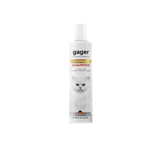 Gager(100ml.)แชมพูอาบน้ำแมว สูตรบำรุงขนนุ่ม หอมมาก สกัดจากน้ำนมข้าว อ่อนโยน เกรดพรีเมี่ยม Dog Shampoo