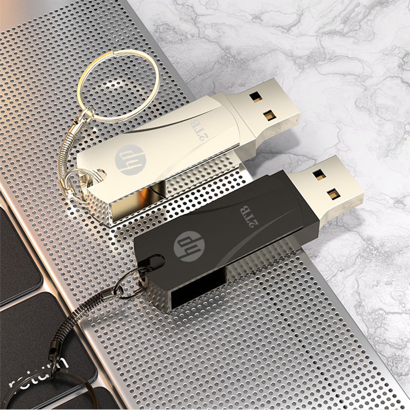 hp แฟลชไดรฟ์ 2TB USB 2.0 Flash Drive Pendrive High Speed Flash Disk ...