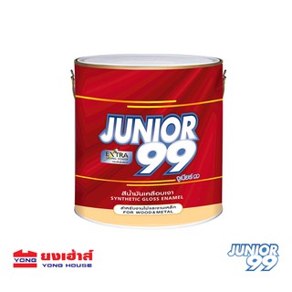 NIPPON JUNIOR สีน้ำมันจูเนียร์ 99 ทาไม้ ทาเหล็ก จูเนียร์ สี สีทาเหล็ก สีน้ำมัน ขนาด 0.875 ลิตร นิปปอน