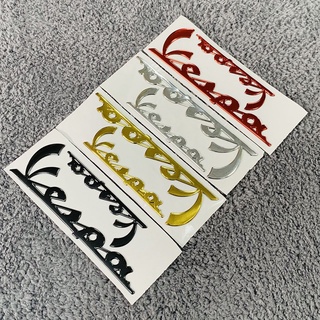 โลโก้ vespa emblem สำหรับสกู๊ตเตอร์ รถจักรยานยนต์ logo 1คู่