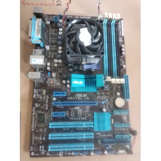 ชุด CPU X4 640 + asus M5A78L LE AM3+ และเพจหลัง