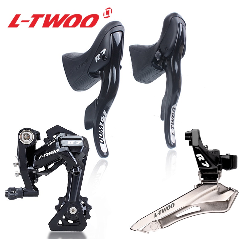 Ltwoo R7 2x10 20-Speed Velocidade ชุดเกียร์จักรยานเสือหมอบ + เกียร์หลัง + เกียร์หน้า เข้ากันได้กับ Shimano
