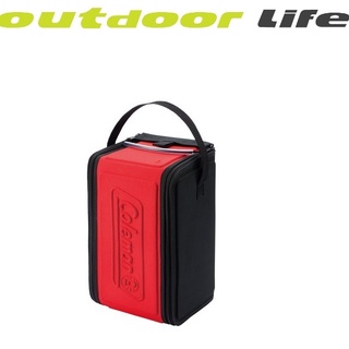 กระเป๋าสำหรับเก็บตะเกียง พับเก็บง่ายพกพาสะดวก วัสดุทำจาก EVA  coleman cm jp lantern case/m (red)